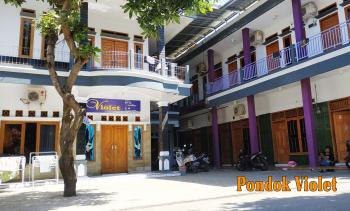 Penginapan Pondok violet gang pondok seni pangandaran